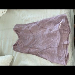 Lululemon cropped workout top